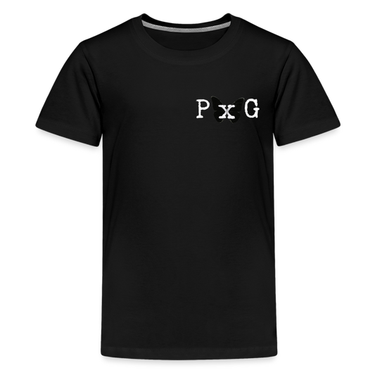 Kids' Premium T-Shirt P x G - black