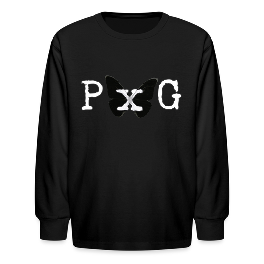 Kids' Long Sleeve T-Shirt P x G - black