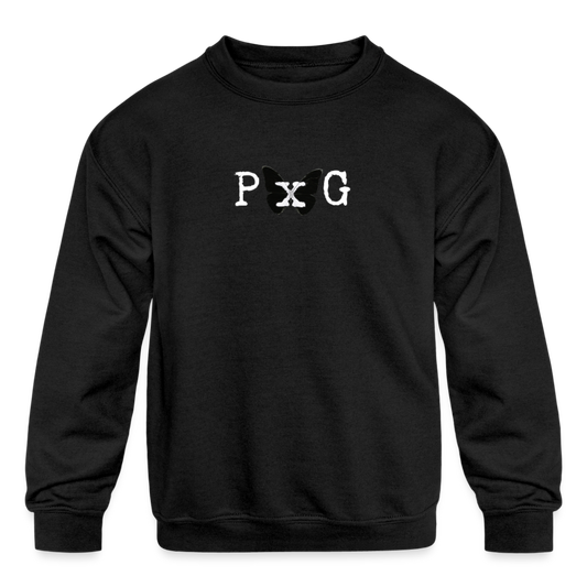 Kids' Crewneck Sweatshirt P x G - black